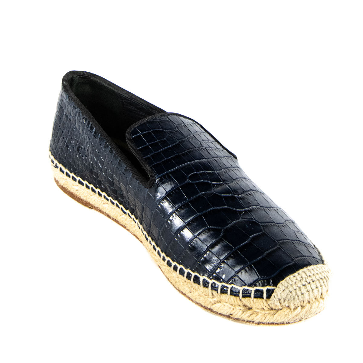 Celine Navy Patent Leather Crocodile Embossed Espadrilles Size 7 | EU 37 - Replica Handbag 
 - Replica Handbags 
Best Quality
 Designer Handbags 
Preloved Fashions