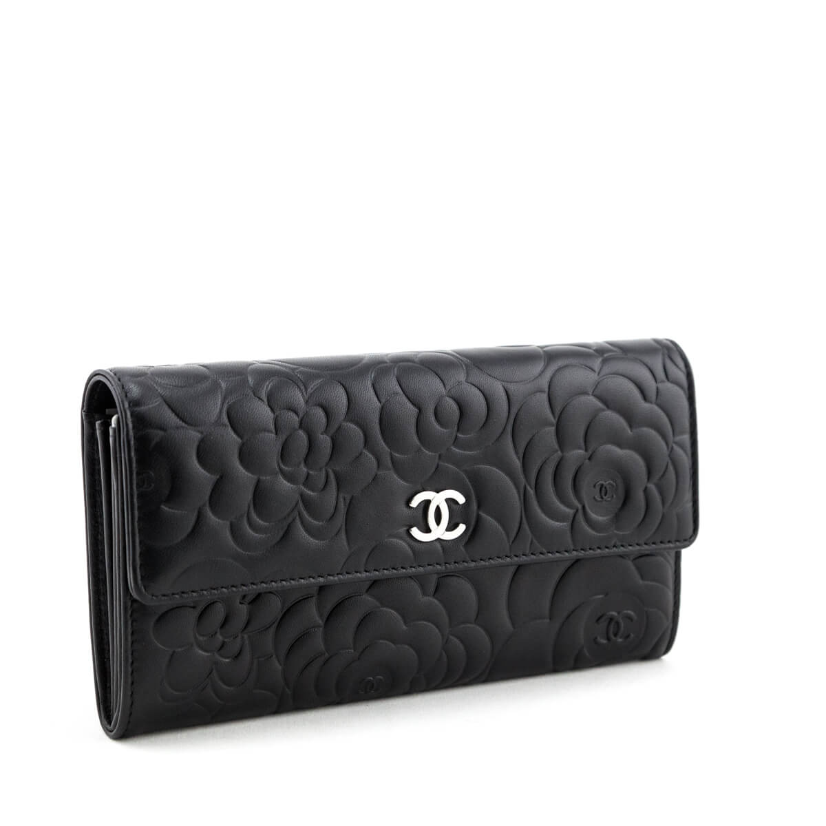 Chanel Black Camellia Embossed Long Flap Wallet - Replica Handbag 
 - Replica Handbags 
Best Quality
 Designer Handbags 
Preloved Fashions