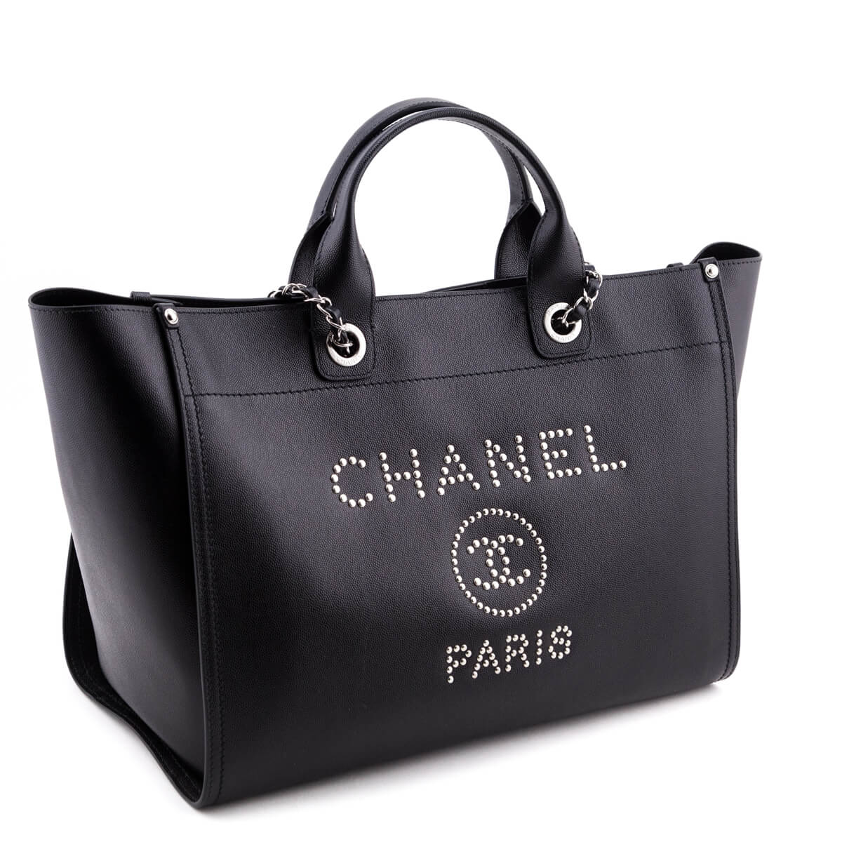 Chanel Black Grained Calfskin Large Deauville Tote SHW - Replica Handbag 
 - Replica Handbags 
Best Quality
 Designer Handbags 
Preloved Fashions