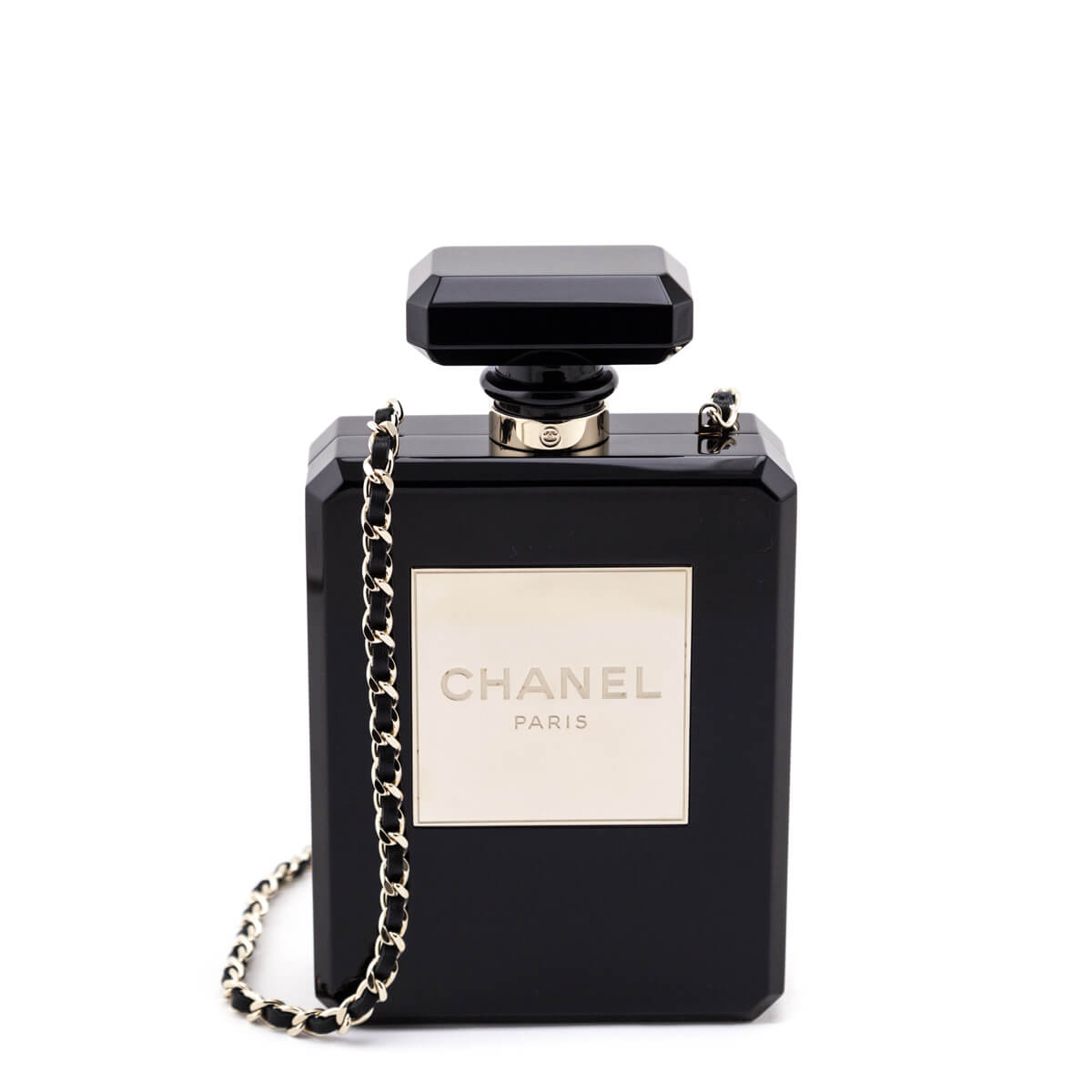 Chanel Black Plexiglass Perfume Bottle Minaudiere - Replica Handbag 
 - Replica Handbags 
Best Quality
 Designer Handbags 
Preloved Fashions