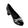 Chanel Black Python Chain CC Peep Toe Pumps Size US 10.5 | EU 40.5 - Replica Handbag 
 - Replica Handbags 
Best Quality
 Designer Handbags 
Preloved Fashions