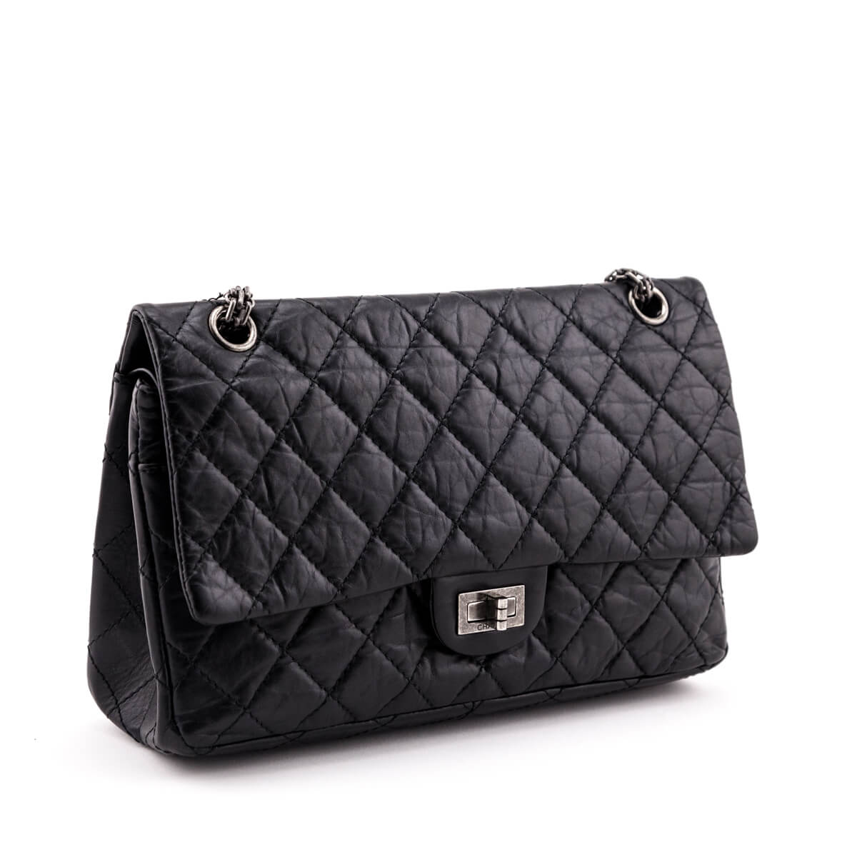 Chanel Black Quilted Aged Calfskin 2.55 Reissue 226 Flap Bag - Replica Handbag 
 - Replica Handbags 
Best Quality
 Designer Handbags 
Preloved Fashions