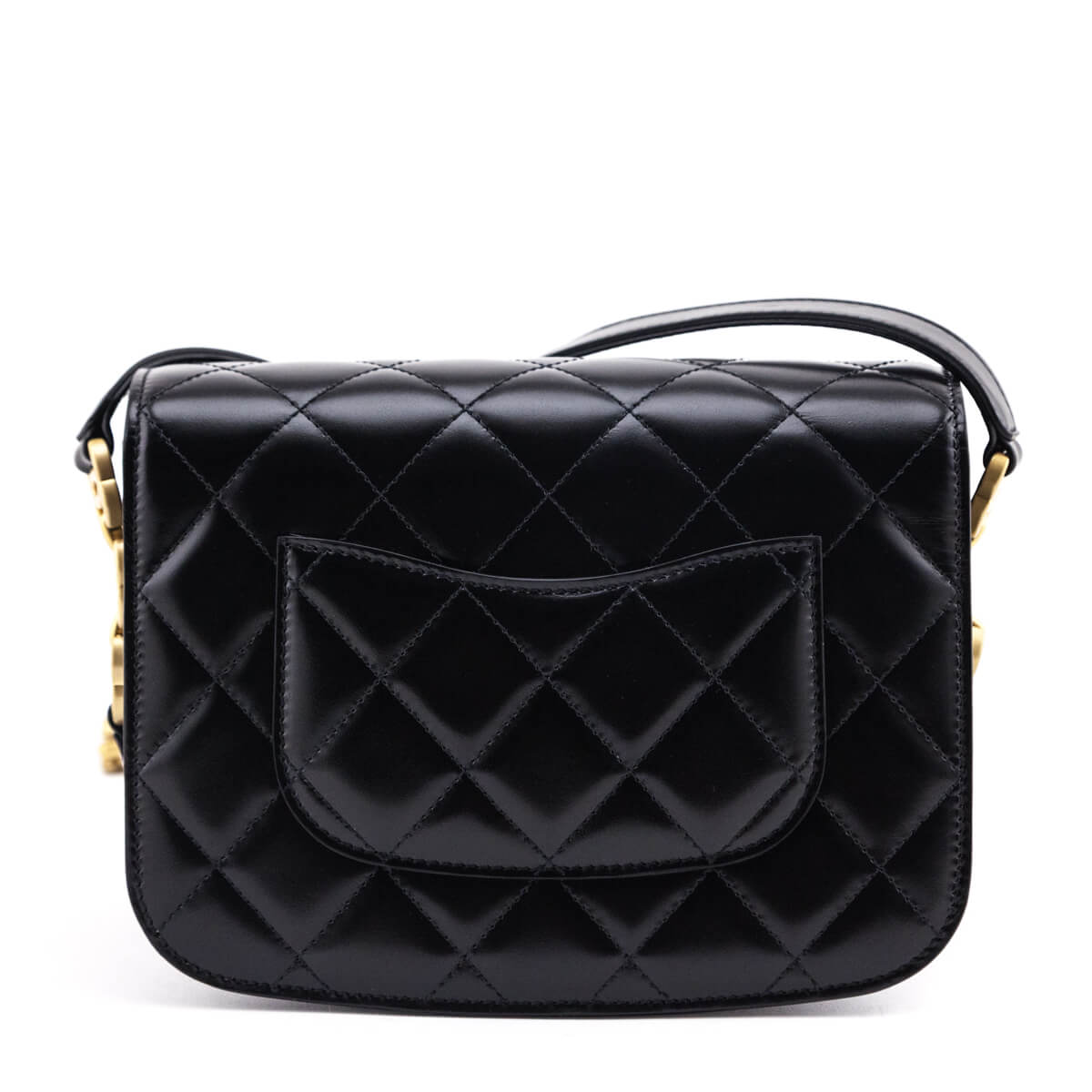 Chanel Black Quilted Shiny Calfskin 
Suede Mini Messenger Bag - Replica Handbag 
 - Replica Handbags 
Best Quality
 Designer Handbags 
Preloved Fashions