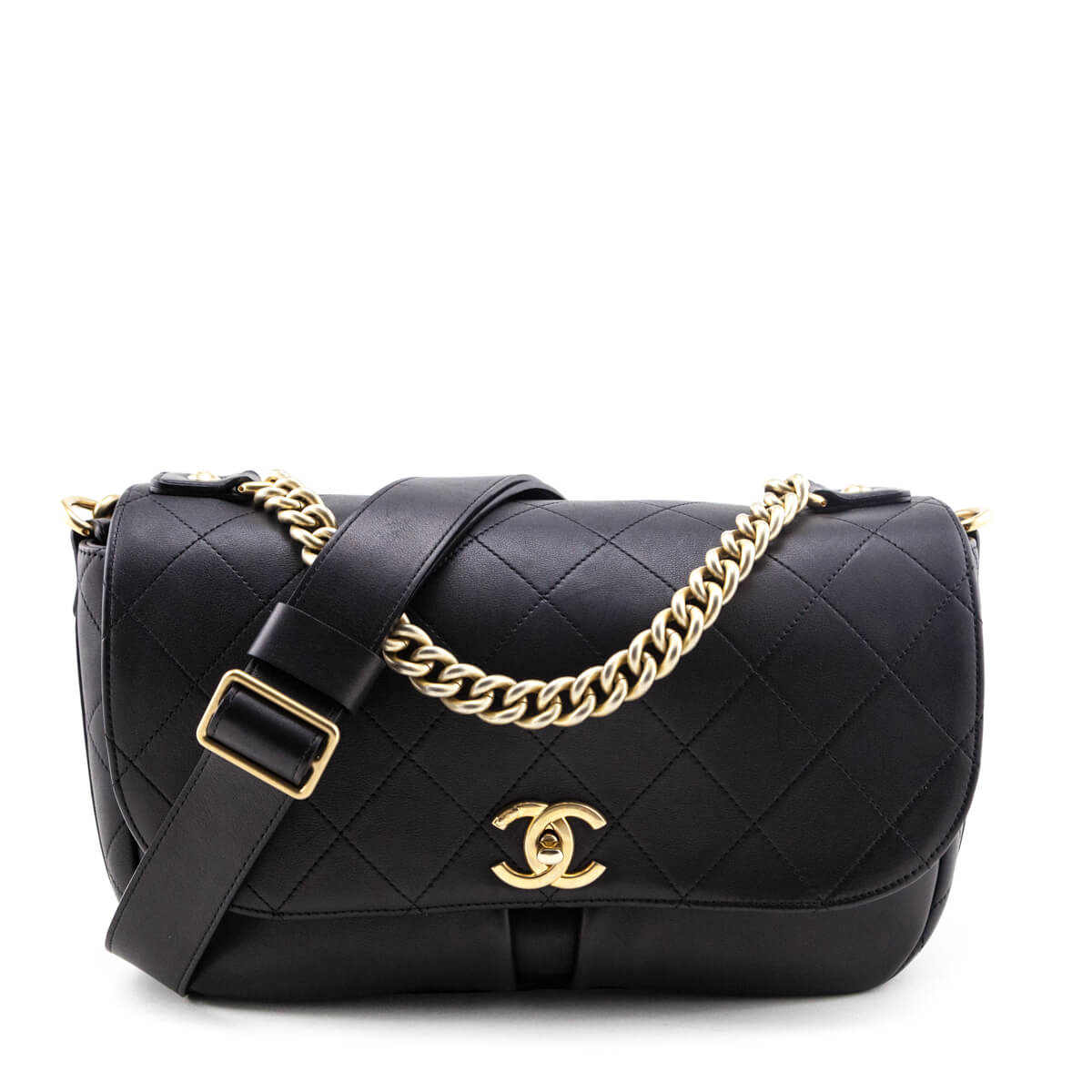 Chanel Black Stitched Calfskin Small Paris in Rome Messenger Bag - Replica Handbag 
 - Replica Handbags 
Best Quality
 Designer Handbags 
Preloved Fashions