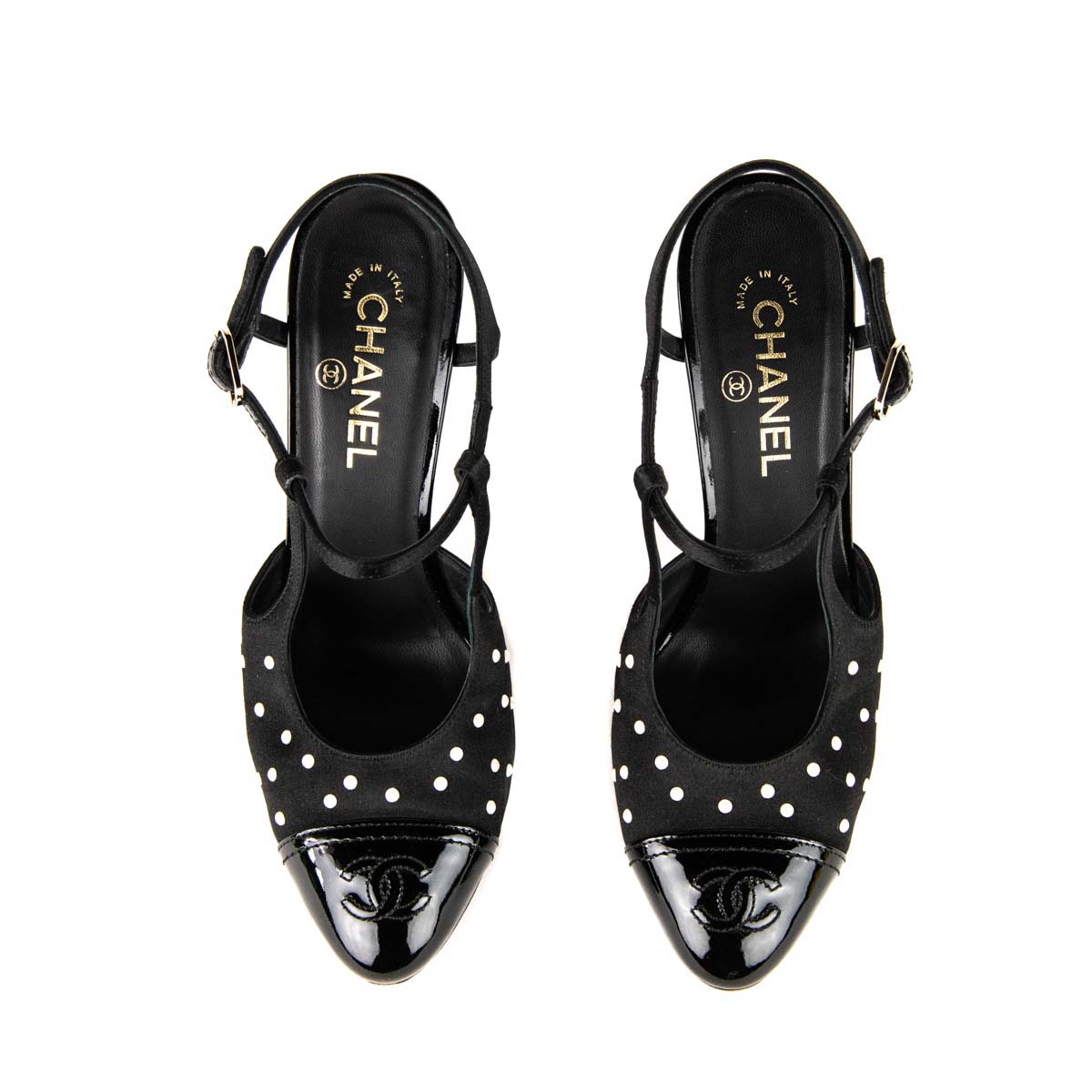 Chanel Black Satin Pearl Embellished CC Pumps Size US 10 | EU 40 - Replica Handbag 
 - Replica Handbags 
Best Quality
 Designer Handbags 
Preloved Fashions