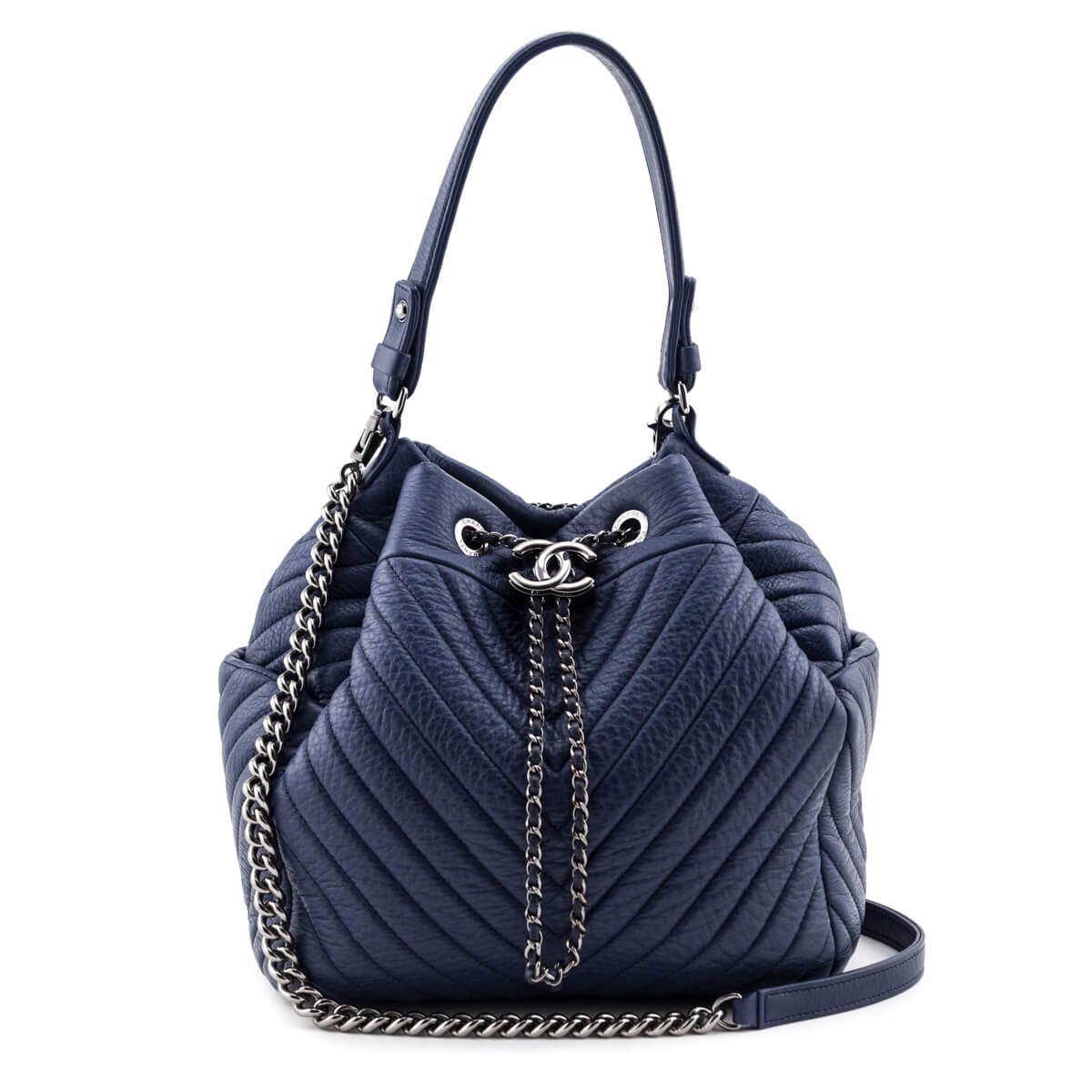 Chanel Blue Quilted Deerskin Chevron Medium Chain Bucket Bag - Replica Handbag 
 - Replica Handbags 
Best Quality
 Designer Handbags 
Preloved Fashions