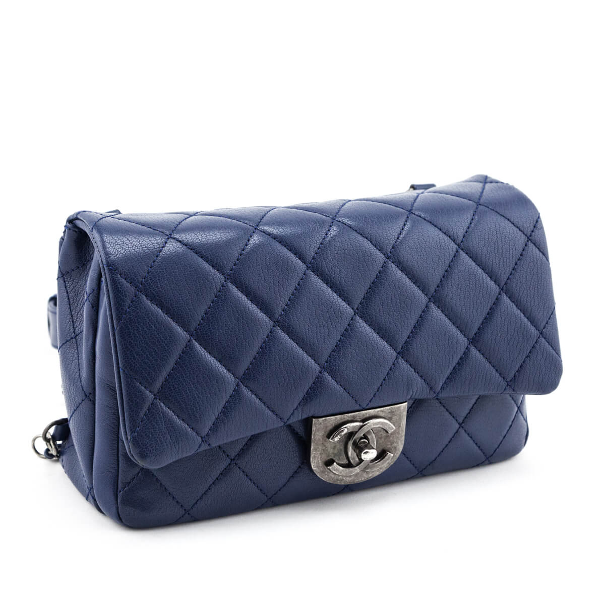 Chanel Blue Quilted Shiny Goatskin Small Double Carry Flap Bag - Replica Handbag 
 - Replica Handbags 
Best Quality
 Designer Handbags 
Preloved Fashions