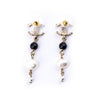 Chanel Gold Faux Pearl 
Crystal Embellished CC Drop Earrings - Replica Handbag 
 - Replica Handbags 
Best Quality
 Designer Handbags 
Preloved Fashions