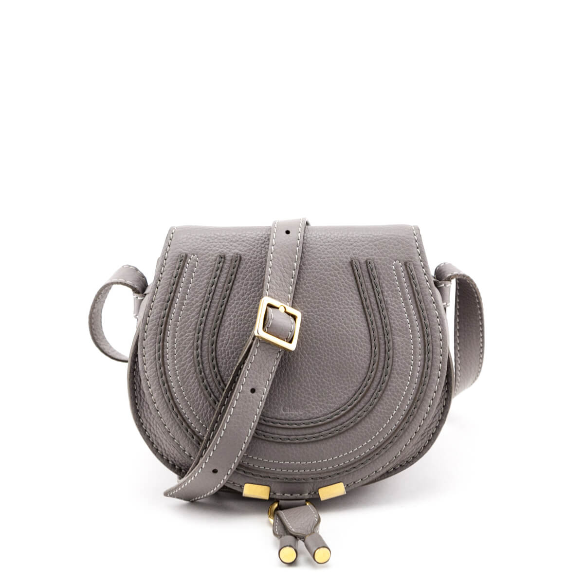 Chloe Cashmere Gray Calfskin Mini Marcie Round Saddle Crossbody - Replica Handbag 
 - Replica Handbags 
Best Quality
 Designer Handbags 
Preloved Fashions