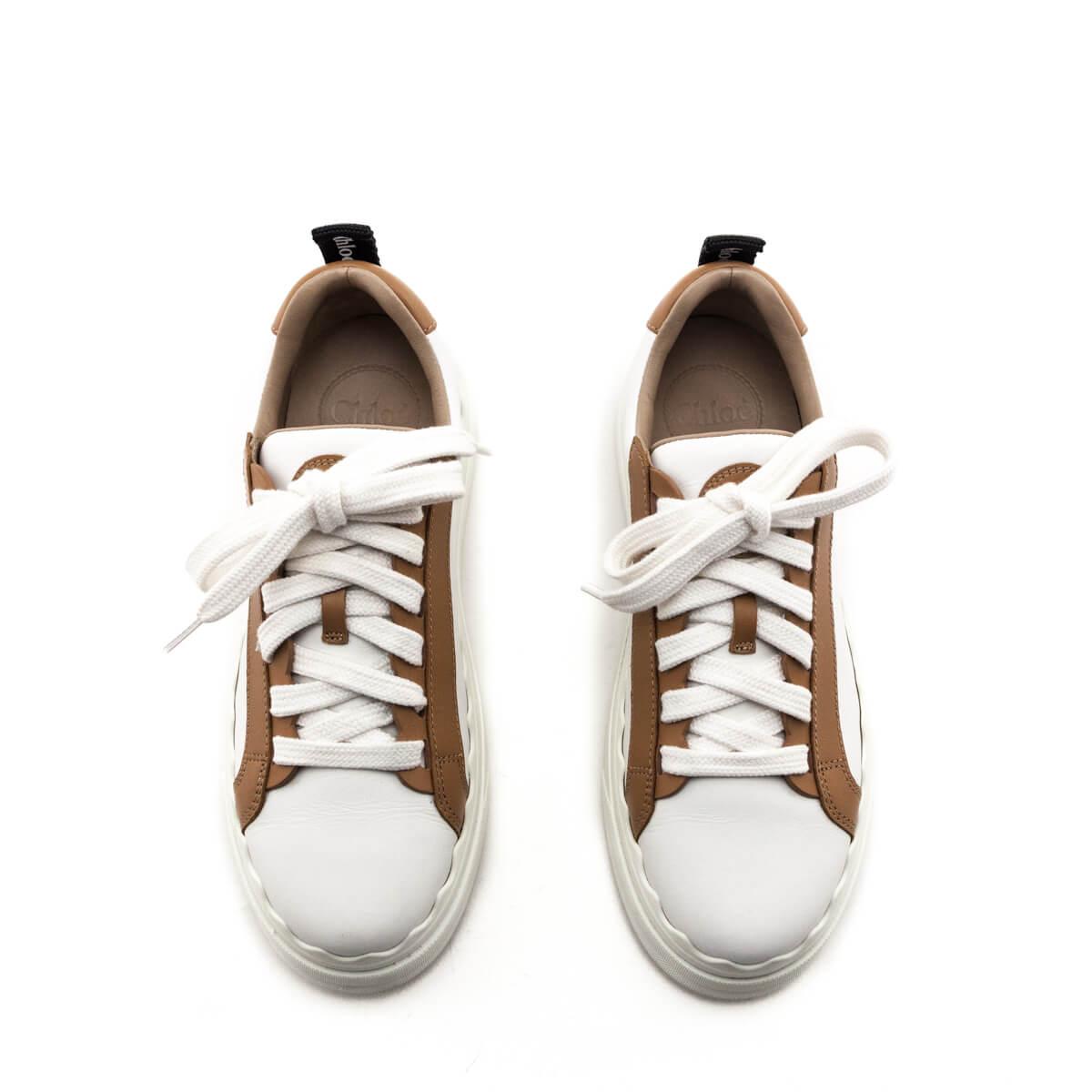 Chloe White 
Tan Leather Low Top Lauren Sneakers Size US 6 | US 36 - Replica Handbag 
 - Replica Handbags 
Best Quality
 Designer Handbags 
Preloved Fashions