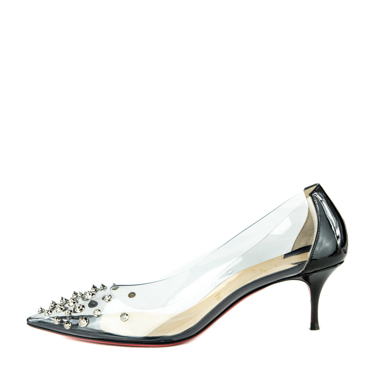 Christian Louboutin Black Collaclou Studded PVC Pumps Size 12 | EU 42 - Replica Handbag 
 - Replica Handbags 
Best Quality
 Designer Handbags 
Preloved Fashions