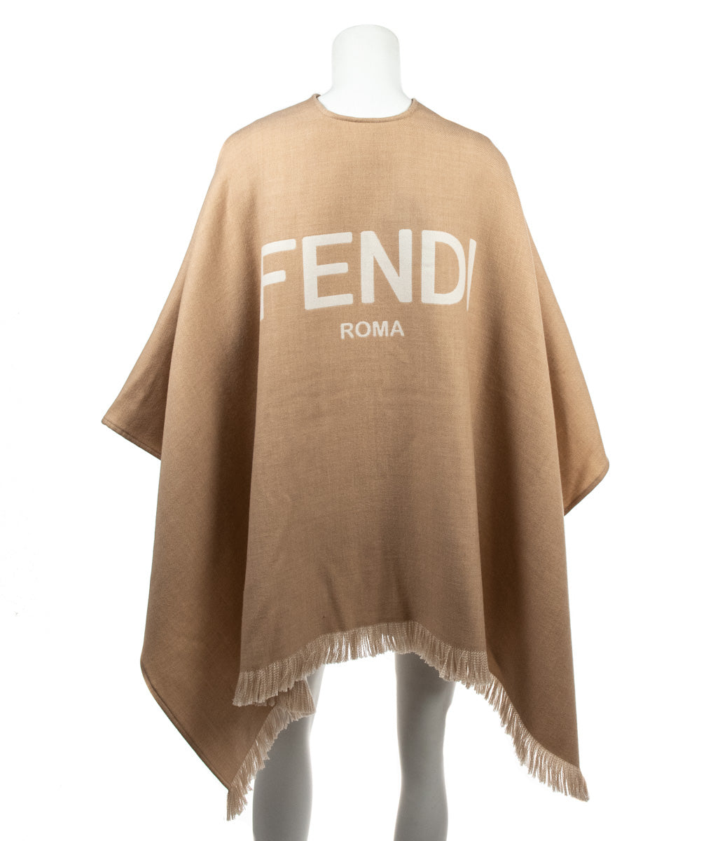 Fendi Beige Wool Jacquard Logo Fringed Poncho - Replica Handbag 
 - Replica Handbags 
Best Quality
 Designer Handbags 
Preloved Fashions