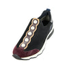 Fendi Black 
Burgundy Mesh Pearl Technical Slip On Sneakers Size US 11 | EU 41 - Replica Handbag 
 - Replica Handbags 
Best Quality
 Designer Handbags 
Preloved Fashions