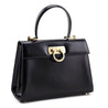 Ferragamo Shiny Black Brushed-Off Calfskin Medium Iconic Top Handle - Replica Handbag 
 - Replica Handbags 
Best Quality
 Designer Handbags 
Preloved Fashions