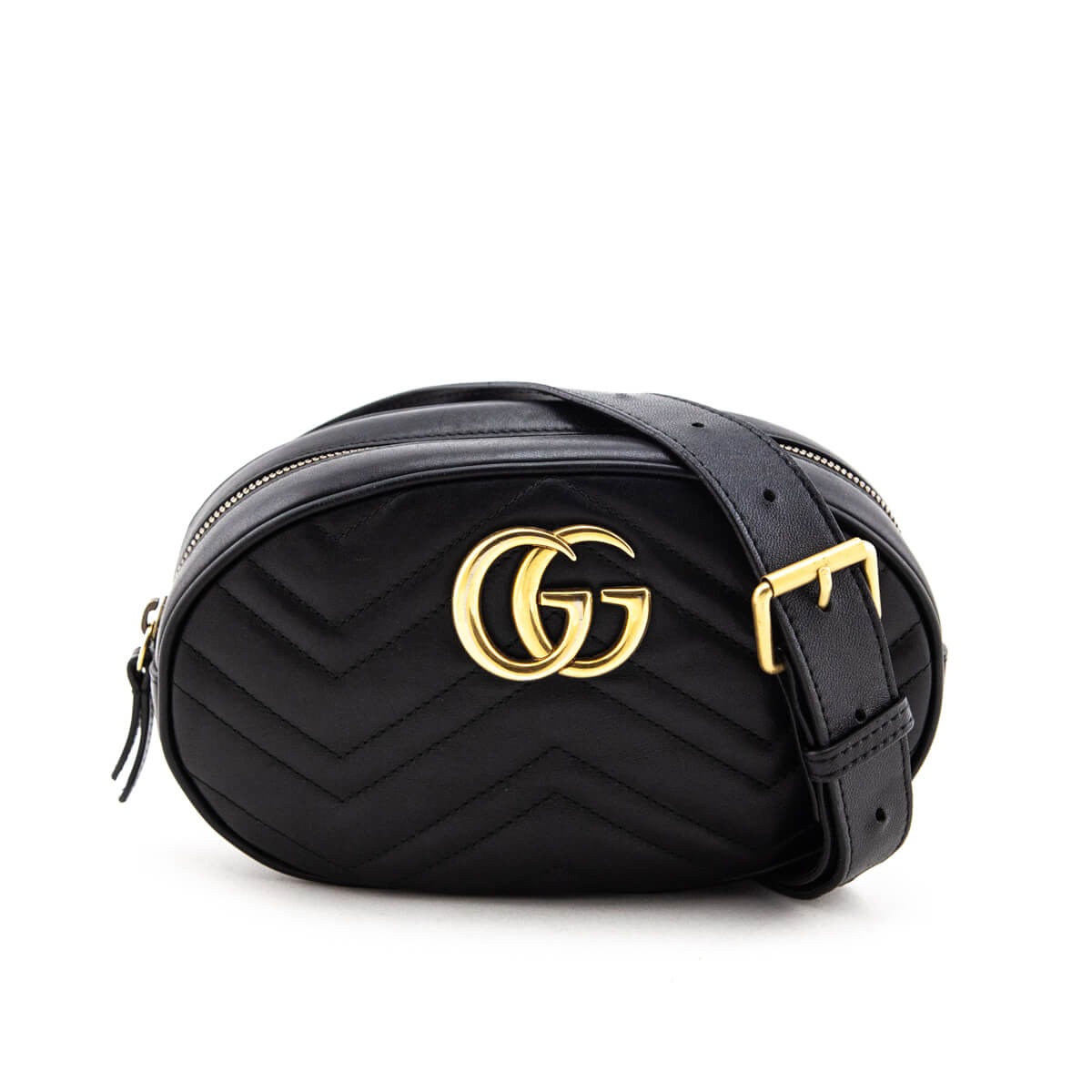 Gucci Black Calfskin Matelasse GG Marmont Belt Bag - Replica Handbag 
 - Replica Handbags 
Best Quality
 Designer Handbags 
Preloved Fashions