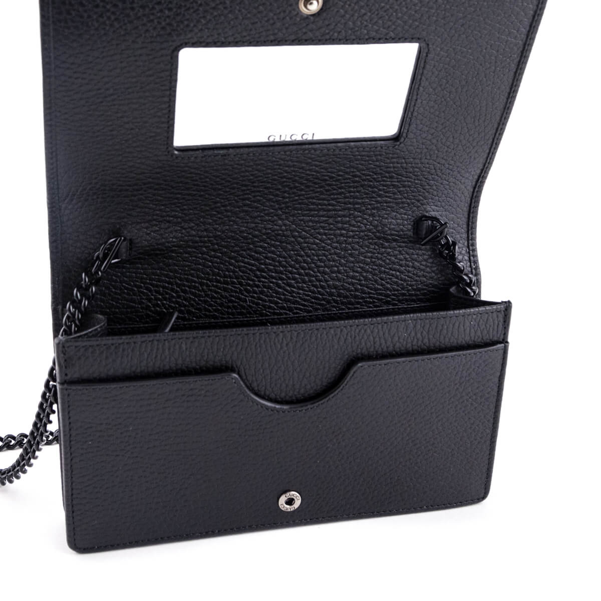 Gucci Black Grained Calfskin GG Marmont Chain Wallet - Replica Handbag 
 - Replica Handbags 
Best Quality
 Designer Handbags 
Preloved Fashions