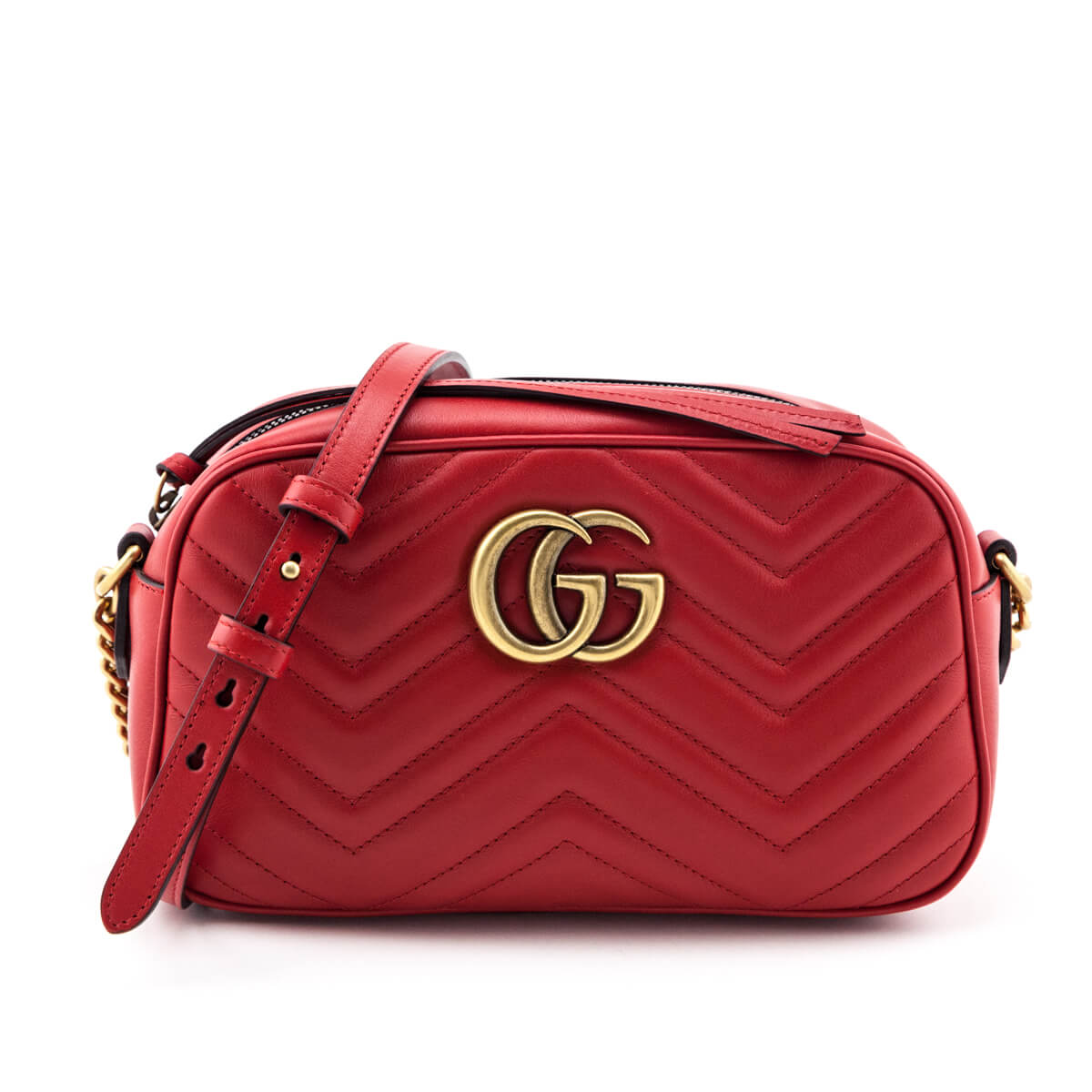 Gucci Hibiscus Red Calfskin Matelasse Small GG Marmont Chain Crossbody - Replica Handbag 
 - Replica Handbags 
Best Quality
 Designer Handbags 
Preloved Fashions