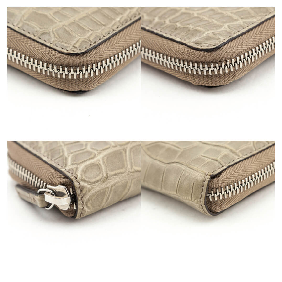 Gucci Taupe Crocodile Zip Around Card Case - Replica Handbag 
 - Replica Handbags 
Best Quality
 Designer Handbags 
Preloved Fashions