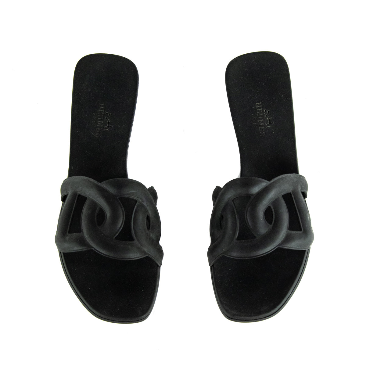 Hermes Black Aloha Rubber Slide Sandals Size US 7 | EU 37 - Replica Handbag 
 - Replica Handbags 
Best Quality
 Designer Handbags 
Preloved Fashions