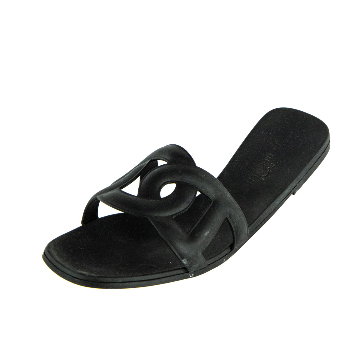 Hermes Black Aloha Rubber Slide Sandals Size US 7 | EU 37 - Replica Handbag 
 - Replica Handbags 
Best Quality
 Designer Handbags 
Preloved Fashions