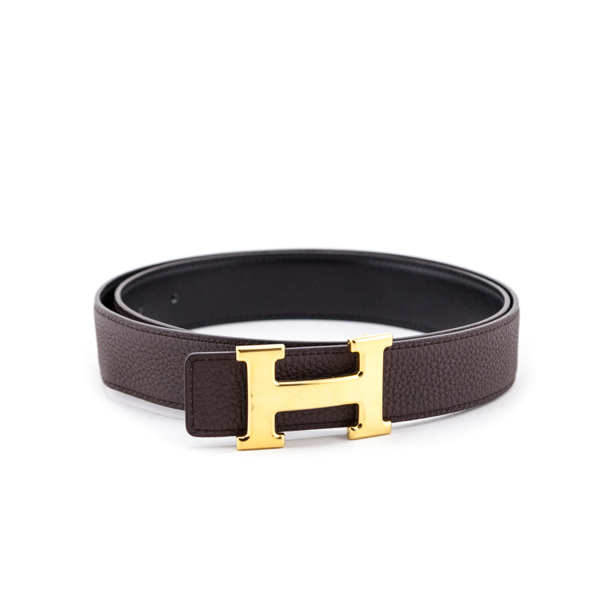 Hermes Black 
Chocolate Leather H Buckle Reversible Belt Size M - Replica Handbag 
 - Replica Handbags 
Best Quality
 Designer Handbags 
Preloved Fashions