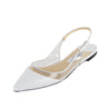 Jimmy Choo White PVC Slingback Flats Size US 9.5 | EU 39.5 - Replica Handbag 
 - Replica Handbags 
Best Quality
 Designer Handbags 
Preloved Fashions