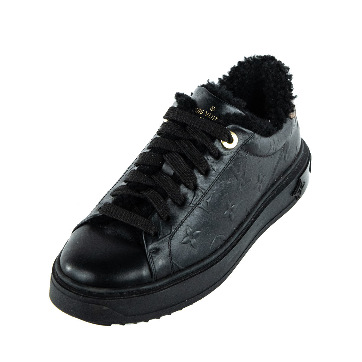 Louis Vuitton Black Shearling Lined Time Out Sneakers Size US 6 | EU 36 - Replica Handbag 
 - Replica Handbags 
Best Quality
 Designer Handbags 
Preloved Fashions