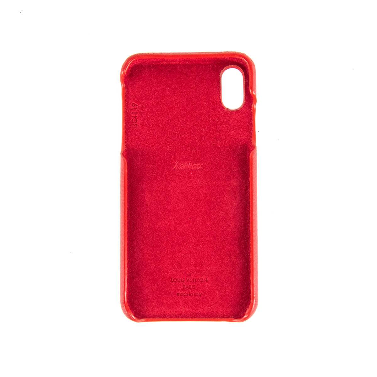 Louis Vuitton Scarlet Calfskin 
Monogram Bumper Pallas iPhone X/XS Case - Replica Handbag 
 - Replica Handbags 
Best Quality
 Designer Handbags 
Preloved Fashions