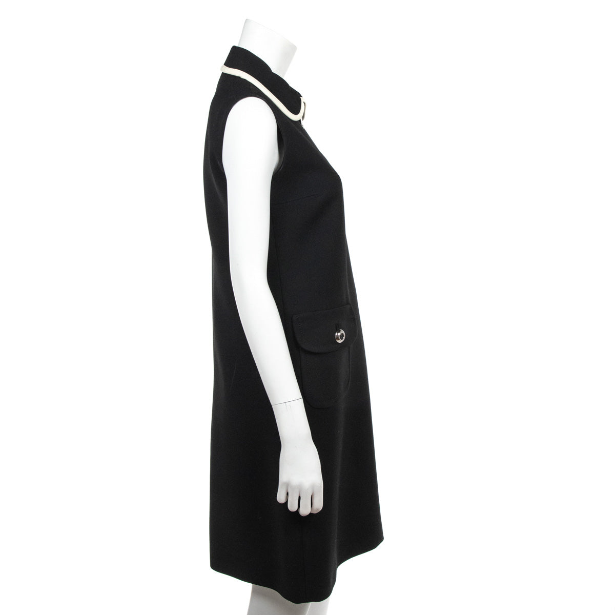 Prada Black Wool Peter Pan Collar Sleeveless Dress Size XS | IT 40 - Replica Handbag 
 - Replica Handbags 
Best Quality
 Designer Handbags 
Preloved Fashions