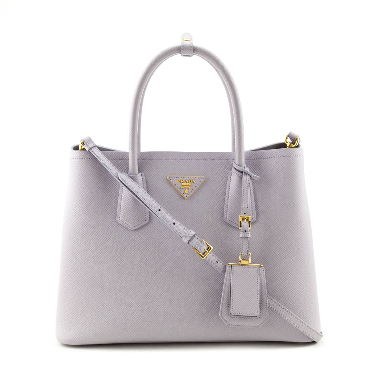 Prada Lilac Saffiano Medium Double Bag - Replica Handbag 
 - Replica Handbags 
Best Quality
 Designer Handbags 
Preloved Fashions