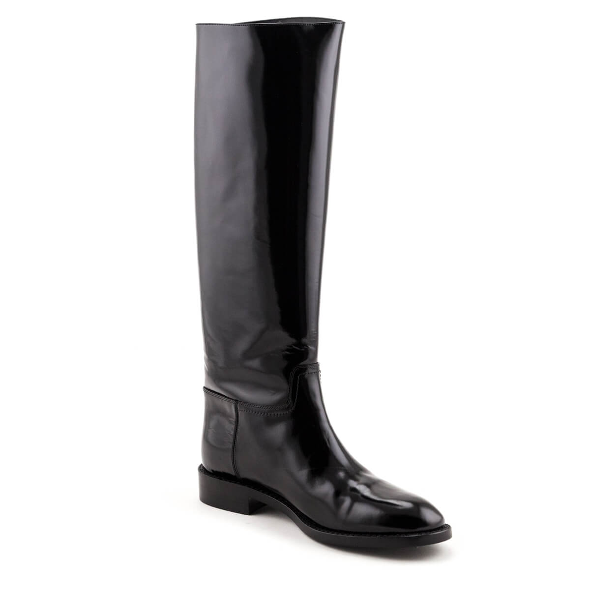 Saint Laurent Black Patent Knee-High Riding Boots Size US 8.5 | EU 38.5 - Replica Handbag 
 - Replica Handbags 
Best Quality
 Designer Handbags 
Preloved Fashions