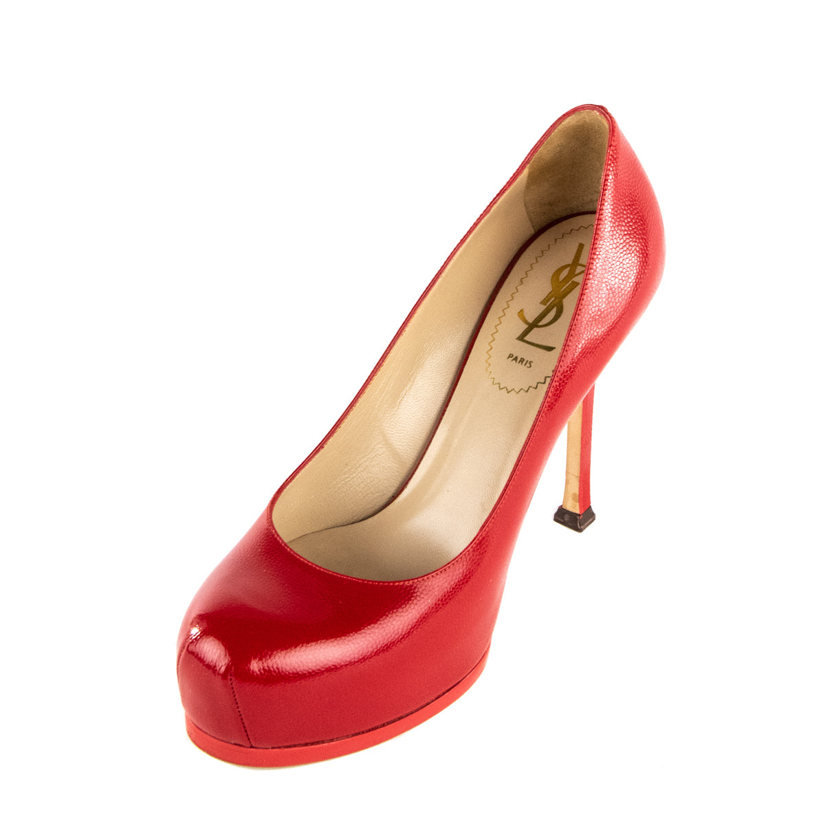 Saint Laurent Red Leather Tribtoo Platform Pumps Size US 6 | EU 36 - Replica Handbag 
 - Replica Handbags 
Best Quality
 Designer Handbags 
Preloved Fashions