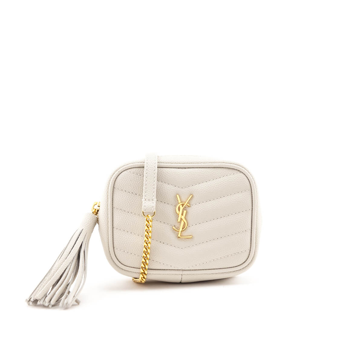 Saint Laurent White Grain De Poudre Monogram Baby Lou Key Pouch - Replica Handbag 
 - Replica Handbags 
Best Quality
 Designer Handbags 
Preloved Fashions