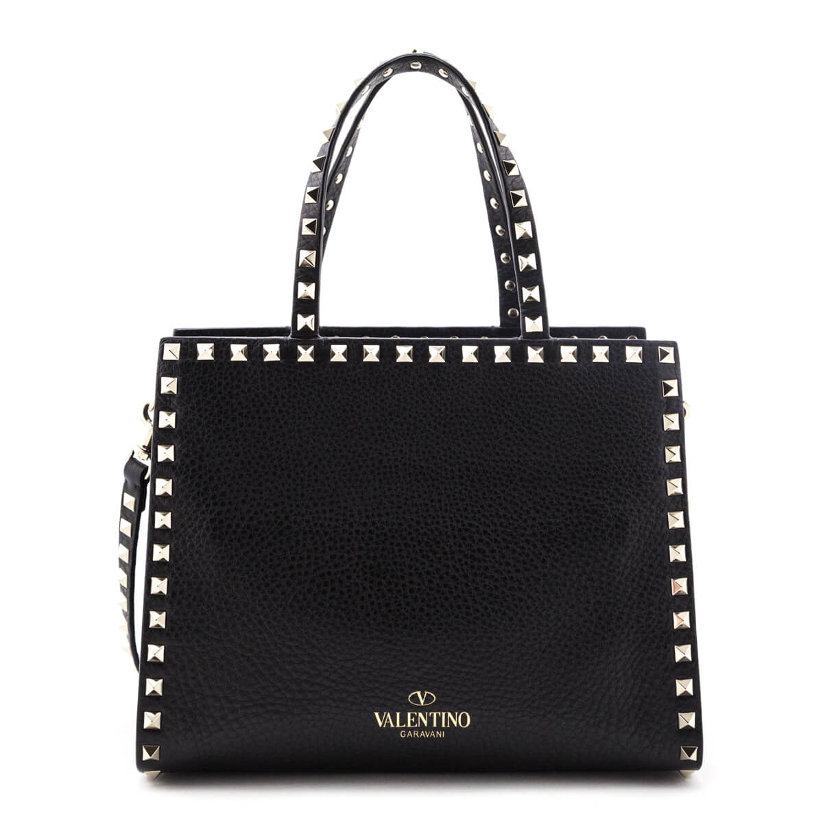 Valentino Black Grainy Calfskin Rockstud Small Top Handle Bag - Replica Handbag 
 - Replica Handbags 
Best Quality
 Designer Handbags 
Preloved Fashions