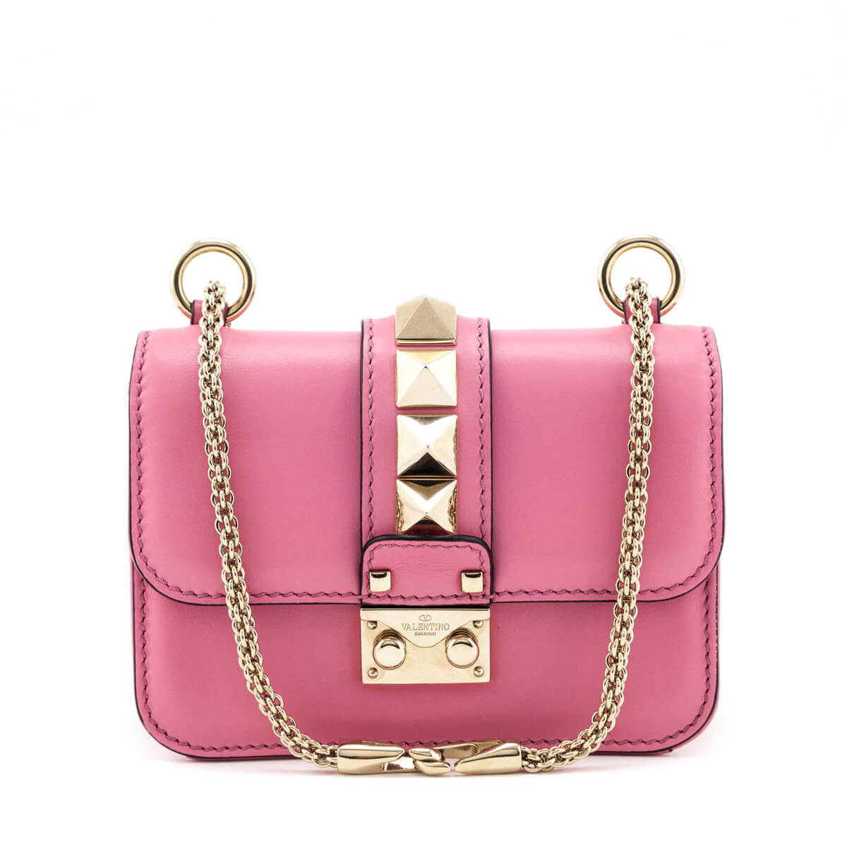 Valentino Pink Vitello Glam Lock Mini Shoulder Bag - Replica Handbag 
 - Replica Handbags 
Best Quality
 Designer Handbags 
Preloved Fashions