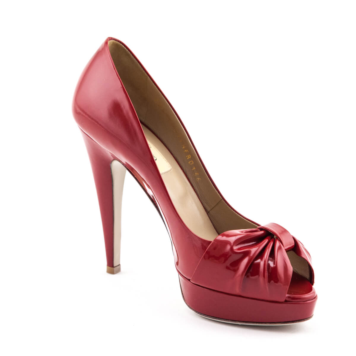 Valentino Red Patent Leather Platform Bow Pumps Size 6 | EU 36 - Replica Handbag 
 - Replica Handbags 
Best Quality
 Designer Handbags 
Preloved Fashions