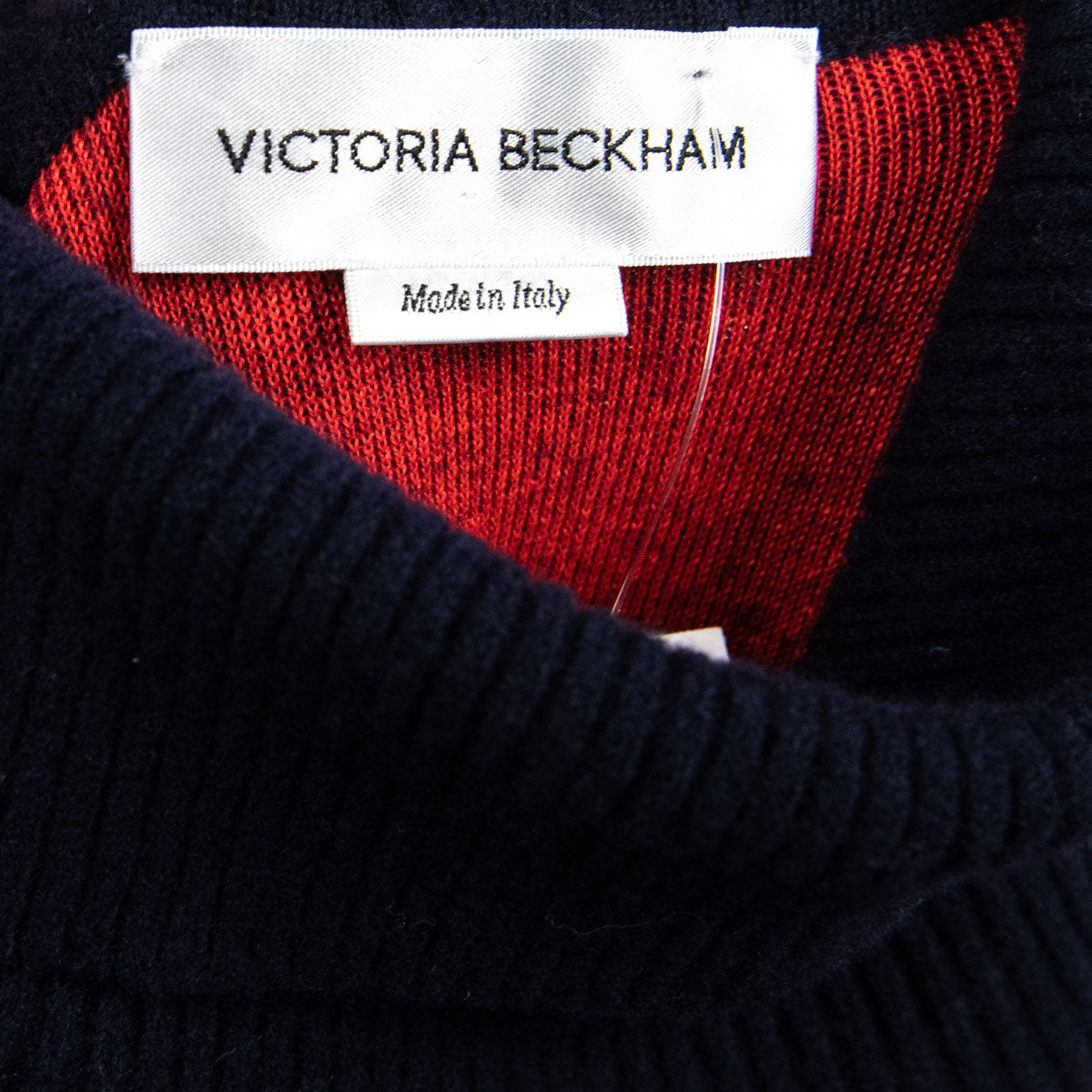 Victoria Beckham Navy 
Red Wool Knit Belted Dress Size XL | UK 16 - Replica Handbag 
 - Replica Handbags 
Best Quality
 Designer Handbags 
Preloved Fashions