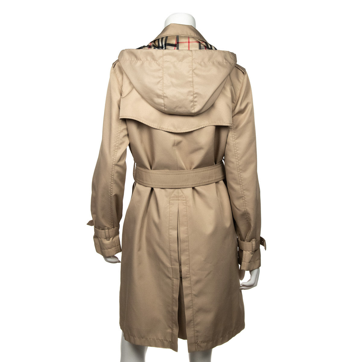 Burberry Beige Denise Hooded Double Breasted Trench Coat Size L | US 10 - Replica Handbag 
 - Replica Handbags 
Best Quality
 Designer Handbags 
Preloved Fashions