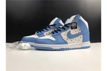 NIKE DUNK HIGH PRO SB  BLUE STARS 307385-141