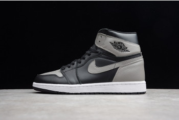AIR JORDAN 1 RETRO HIGH OG SHADOW BLACK GREY 555088-013