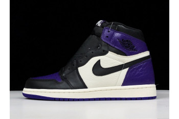AIR JORDAN 1 RETRO "COURT PURPLE" - AIR JORDAN - 555088 501