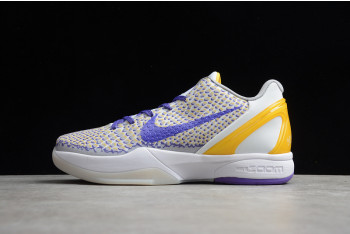 KOBE VI WHITE/PURPLE/YELLOW CW2190-105