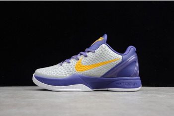 KOBE VI WHITE/PURPLE/YELLOW CW2190-104
