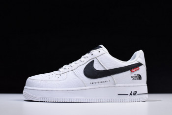 NIKE AIR FORCE 1'07 X THE NORTH FACE WHITE/BLACK AR3066-100