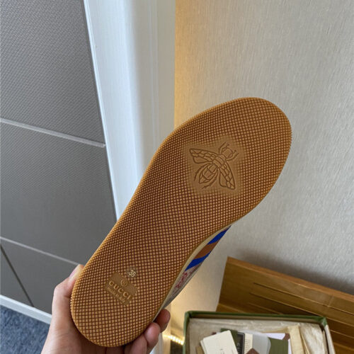 High Quality Luxury Gucci Screener Leather Sneaker Womens product detail