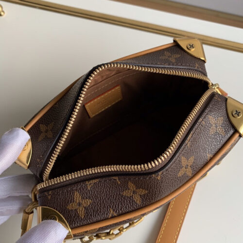 High Quality Luxury LV Mini Soft Trunk Brown alternate view