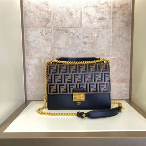 High Quality Luxury Fendi Kan I FF Shoulder Bag – Style 32488 alternate view