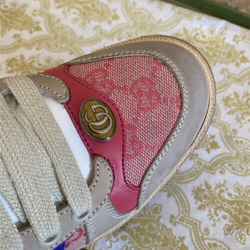 High Quality Luxury Gucci Screener Leather Sneaker Womens product detail
