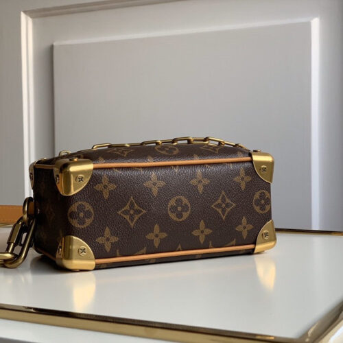 High Quality Luxury LV Mini Soft Trunk Brown product detail