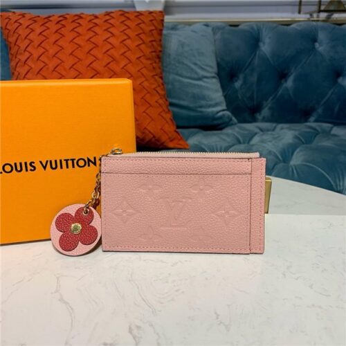 High Quality Luxury Louis Vuitton Zipped Card Holder (Varied Colors) product detail
